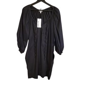 Secular The Risolve Black Long Sleeve Dress